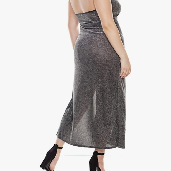 New Coquette Sexy Silver Diva Nightgown Negligee XL - Picture 2 of 14